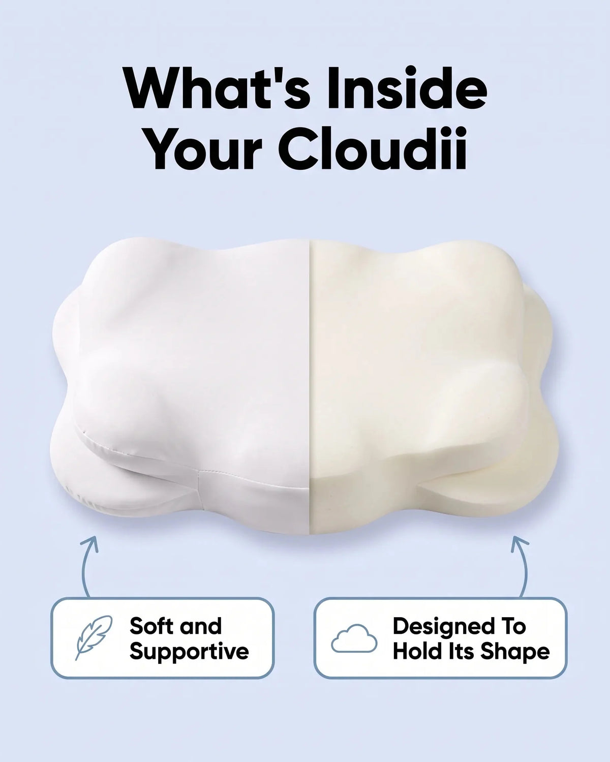 Cloudii Comfort Align Pillow